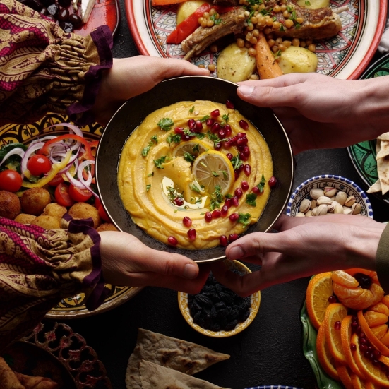 Mad for forskellige kulturer mødes