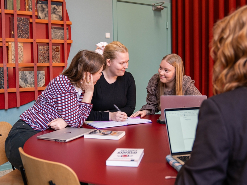 Studierum på Silkeborg Bibliotek 