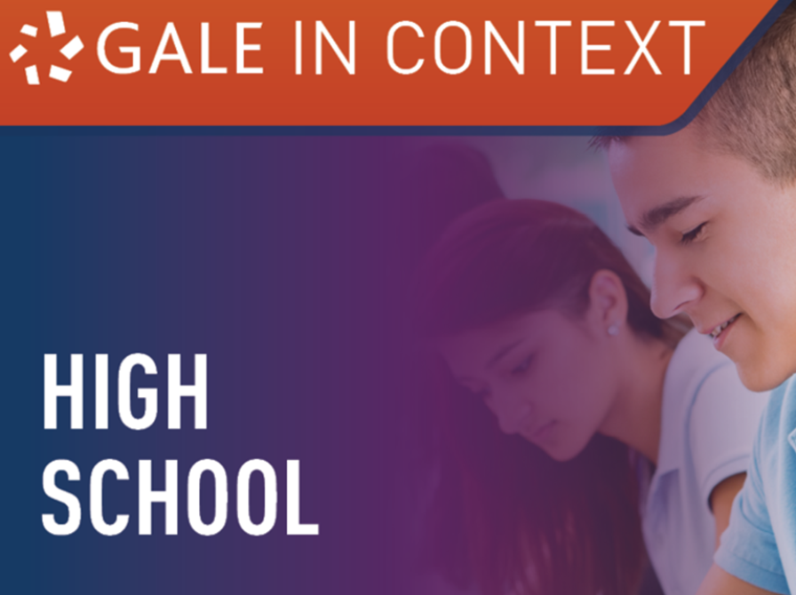 i baggrunden to personer i forgrunden teksten gale in context high school